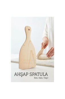 Ahşap Hamur Spatulası 21x9,5 cm – Doğal, Ergonomik ve Çok Amaçlı Mutfak Yardımcısı Ahşap Hamur Spatulası 21x9,5 cm – Doğal, Ergonomik ve Çok Amaçlı Mutfak Yardımcısı