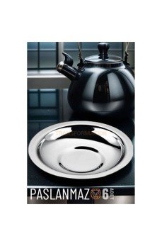 Veneta 6 Adet Metal Çay Tabağı Seti