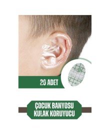 Çocuk Banyo Kulak Koruyucu Su Geçirmez 20 Adet