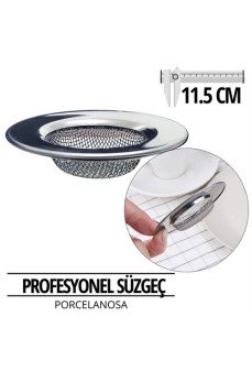 Profesyonel 11,50 cm Çap Lavabo Süzgeci Profesyonel 11,50 cm Çap Lavabo Süzgeci