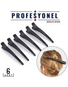 Saç Klipsi Toka 6 Adet Absolute Design