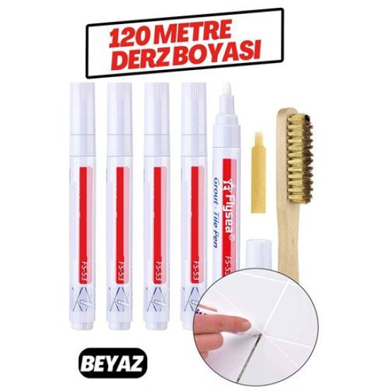 BEYAZ Derz Boyası 30 Metre