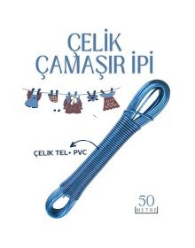 50 mt Çelik Çamaşır İpi