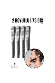 Sakal Bıyık Saç Tarağı 4 lü SET Jess Design