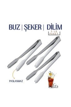 Buz Maşası Tiffany Design 3 lü PAKET