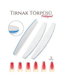 Protez Tırnak Törpüsü 100/180 Grid Profesyonel 3 Adet