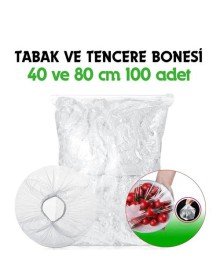 Tabak ve Tencere Bone Seti 2 Boyutlu 100 ADET