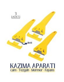 Tezgah Mermer Fayans Harç Kazıma Jileti