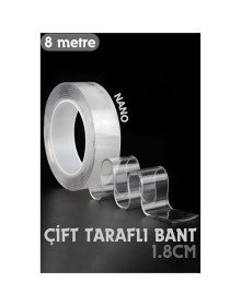 8 Metre Çift Taraflı Yapıştırıcı Bant Çivisiz Montaj