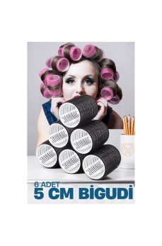 5 Cm Bigudi 6 li Paket
