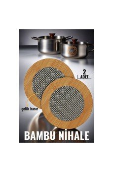 2 li Bambu Çelik Telli Nihale Falper Design 2 li Bambu Çelik Telli Nihale Falper Design