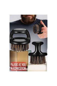 At Kılı Sakal Tarama Tıraş Temizlik Fırçası Absolute Professional