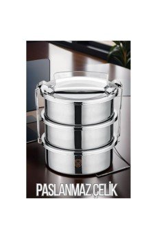 Sefer Tası Paslanmaz Çelik Yemek Kabı 17 cm
