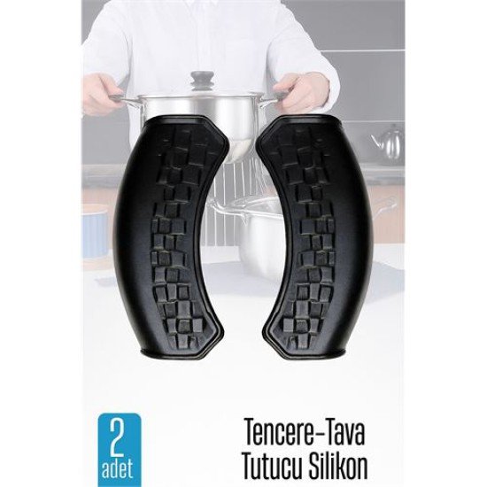 Tencere Tutucu Silikon 2 ADET