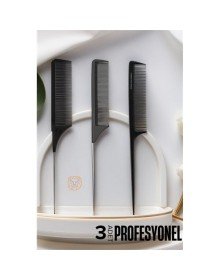 Krepe Boya Tarağı Profesyonel 3 lü Set