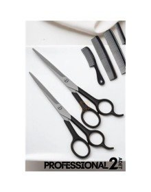 Berber Makası 2 ADET Profesyonel 6.5 inç Çelik