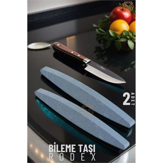 Bıçak Bileme Taşı 2 ADET Rodex Design Bıçak Bileme Taşı 2 ADET Rodex Design