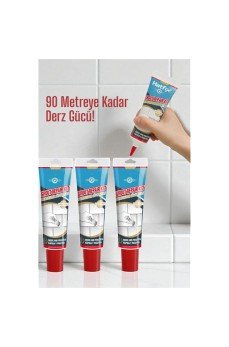 Beyaz Derz Dolgu Macunu Fayans Arası Temizlik ve Yenileme Çözümü 90 Metre
