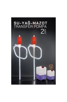 Sıvı Transfer Pompası 2 ADET Su Yağ Mazot