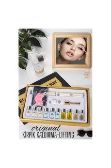 90 Kullanım Kirpik Perma Lifting Kaldırma Seti