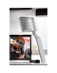 Kuaför Berber Kavisli Kontur Kesim Yardmcı Tarak
