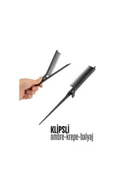 Klipsli Krepe Ombre Balyaj Tarağı Solingen