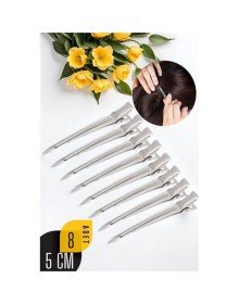 Saç Pensi Metal Toka 8 ADET