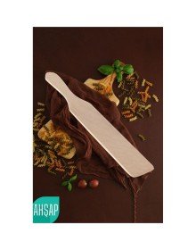 Ahşap Bisleç Çevirgeç Doğal Gürgen Ağacı