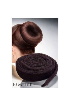 Saç Topuz Süngeri KAHVE 10 METRE Forero Design