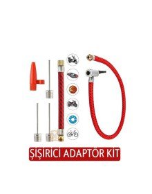 El Ayak Pompaları İğne Hortum Şişirme Kiti