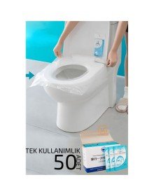 Klozet Kapağı Kılıfı Hijyenik Tek Kullanımlık 50 ADET