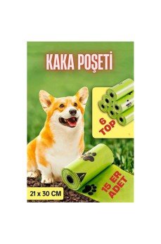 Köpek Kaka Poşeti 90 Adet Köpek Dışkı Poşeti Köpek Kaka Poşeti 90 Adet Köpek Dışkı Poşeti