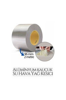 96 mm Su Hava Yağ Kesici İzolasyon Bandı 2 Metre