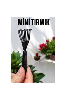 Çiçek Toprağı Temizleme Tırmığı Mini Tırmık