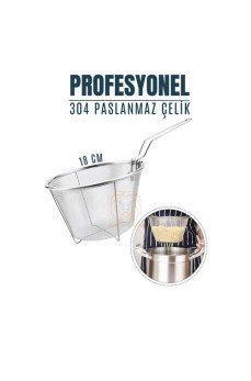 Kızartma Süzgeci Patates Kızartma Filtresi 304 Paslanmaz Çelik Mink Design