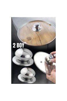 Tencere Tava Tepesi Tencere Tava Kapağı Tutucu 2 Boy