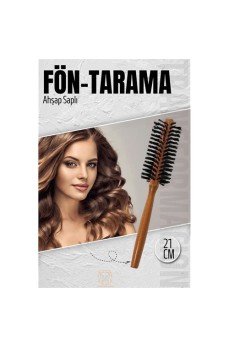 Fön Fırçası Ahşap Saplı Fön Ve Tarama Fırçası Fön Fırçası Ahşap Saplı Fön Ve Tarama Fırçası