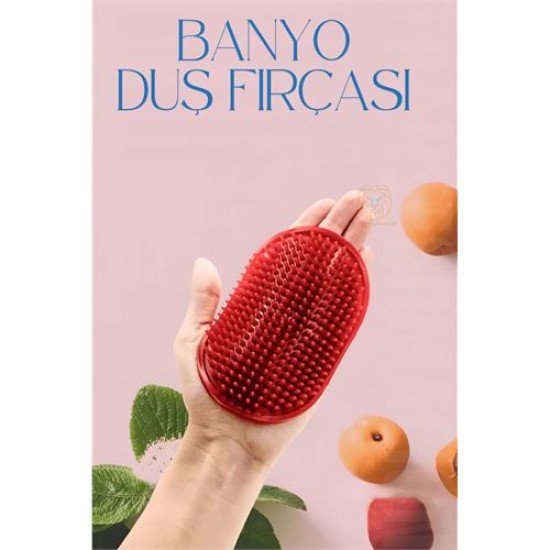 Silikon Banyo Fırçası Masajlı Silikon Banyo Fırçası Masajlı