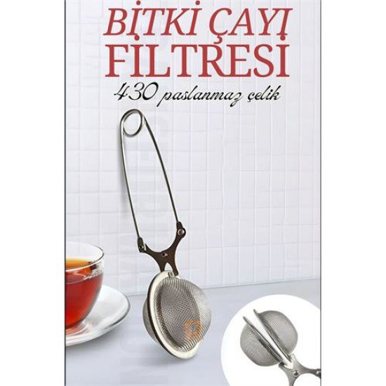 Kıskaçlı Bitki Çayı Filtresi Top Çay Demliği Çay Filtresi Maşası Kıskaçlı Bitki Çayı Filtresi Top Çay Demliği Çay Filtresi Maşası