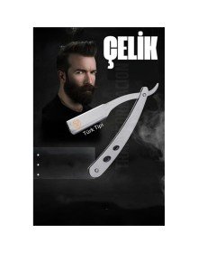 Paslanmaz Çelik Ustura Türk Modeli