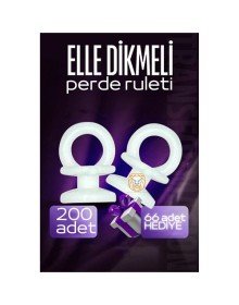 Elle Dikmeli Perde Düğmesi Perde Ruleti 266 ADET