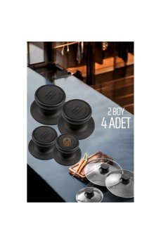 Tencere Tava Tepesi Tencere Tava Kapağı Tutucu 2 Boy 4 Adet Tencere Tava Tepesi Tencere Tava Kapağı Tutucu 2 Boy 4 Adet