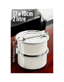 Sefer Tası Paslanmaz Çelik Yemek Kabı 17 cm 2 LİTRE