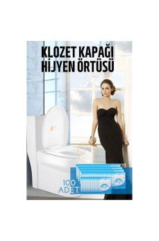 Klozet Kapağı Kılıfı Hijyenik Tek Kullanımlık 100 ADET