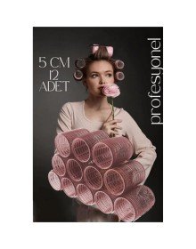 5 Cm Bigudi Saç Bigudisi Profesyonel 12 ADET