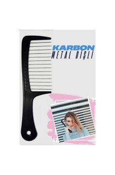 Metal Dişli Masaj Etkili Saç Açma Tarağı