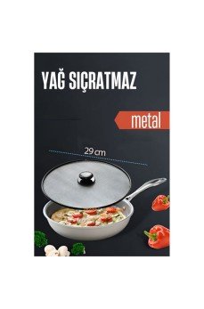 Yağ Kızartma Sıçratmaz Kapak 29 Cm