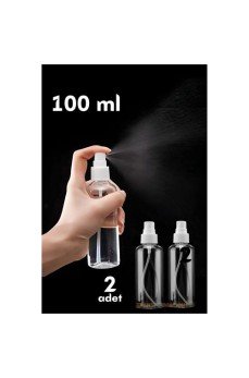 Püskürtücü Boş Sprey Şişe 100 Ml 2 ADET