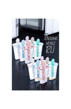 12 li Dondurma Kalıbı Meybuz Kalıbı