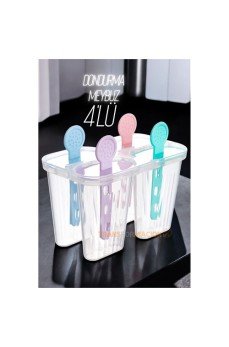 4 lü Dondurma Kalıbı Meybuz Kalıbı